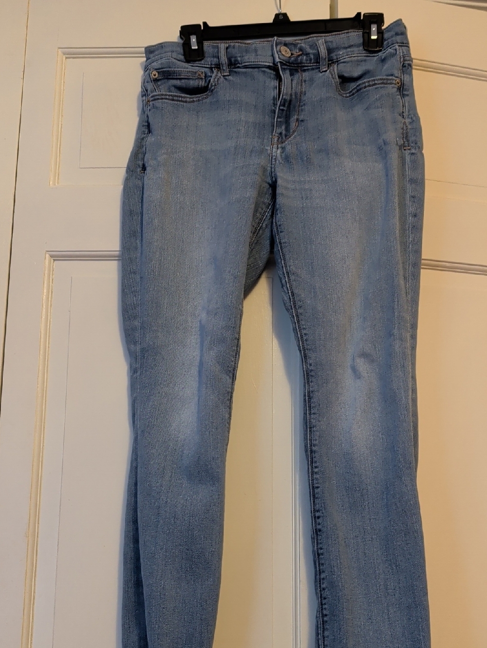 Express Mid Rise Barely Boot Jeans